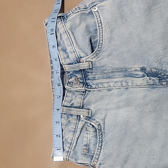 & Denim, Loose Mom Jeans, Size 0, Ultra High Waist, Ankle Length, GUC - Picture 2 of 13